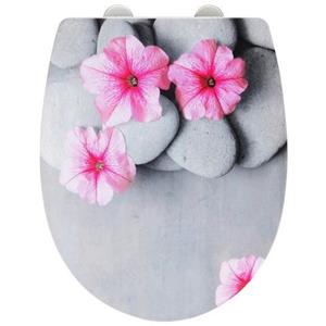 Wenko Toiletzitting Pretty met soft-closesysteem, van thermoplast