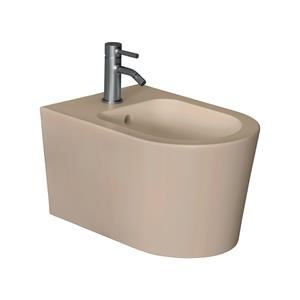 Salenzi Bidet  Form Square Mat Taupe (exclusief kraan)