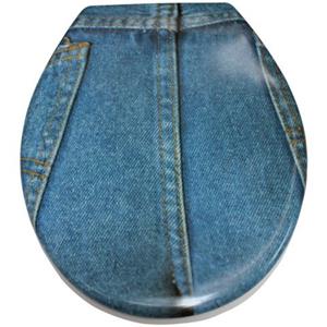 ADOB Toiletzitting Jeans zeer stabiel, universeel passend