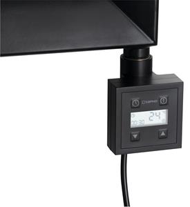 KTX elektrisch verwarmingselement 400W mat zwart