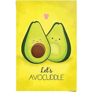 Poster Avocado let´s avocuddle