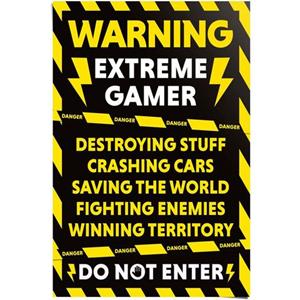 Reinders! Poster GAMER AT WORK