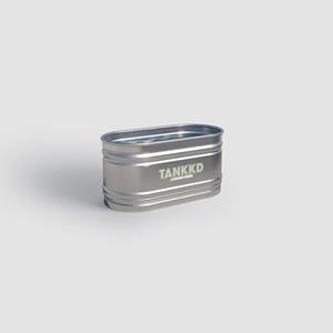 Tankkd IJsbad  Green Label Oval 152x61x61 cm Aluminium