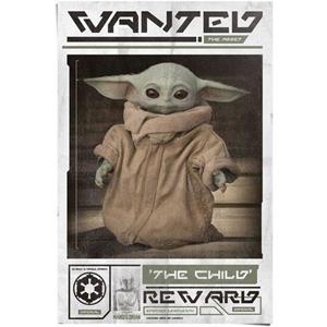 Reinders! Poster Mandalorian baby Yoda The Child