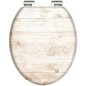 Welltime Toiletzitting Hout met soft-closemechanisme