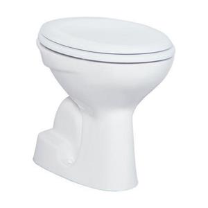 Boss & wessing Toiletpot Staand  Caro Met Bidet Onder Aansluiting Wit