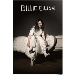 Reinders! Poster Billie Eilish When We All Fall Asleep, Where Do We Go℃