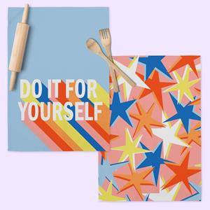 Aware Set van 2 theedoeken Do It | 
