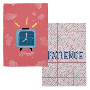 Aware Set van 2 theedoeken Patience | 