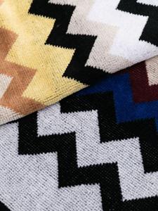 missonihome Missoni Home Strandlaken met zigzag-patroon - Zwart