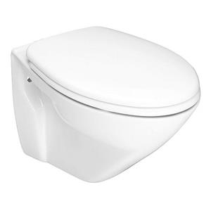 Sanindusa Wandtoilet  Cetus Rimfree Keramiek Exclusief Zitting Wit
