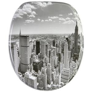 Sanilo Toiletzitting Skyline New York met soft-closemechanisme