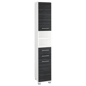 Schildmeyer Hochschrank "Emmi", Breite 30 cm, Metallgriffe, mit 2 Schubkästen