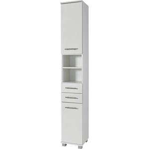 Schildmeyer Hoge kast PALERMO Breedte 30 cm, verstelbare planken, 2 laden & 2 deuren