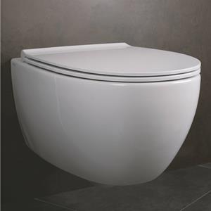 Globo Wandcloset  4 ALL 48x37 cm Rimless Wit (Exl. zitting)