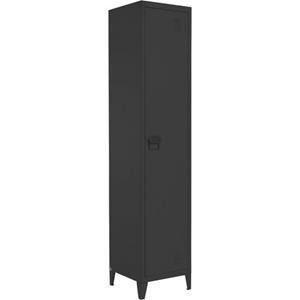 andas Hochschrank "Jensjorg", Hochschrank aus Metall, 2 x Einlegeböden hinter der Tür, Höhe 180 cm