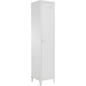 andas Hochschrank "Jensjorg", Hochschrank aus Metall, 2 x Einlegeböden hinter der Tür, Höhe 180 cm