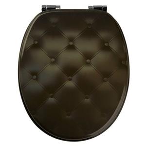 ADOB Toiletzitting Leder Kissen Soft-closemechanisme, zeer stabiel