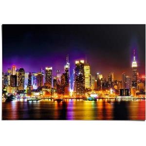 Reinders! Poster Manhattan skyline reflecties