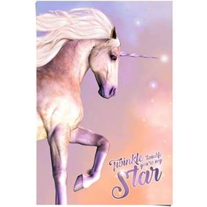 Reinders! Poster eenhoorn glitter