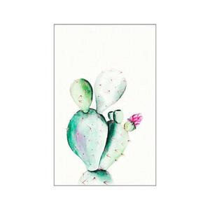 Komar Poster Prickly Pear Watercolor Hoogte: 40 cm