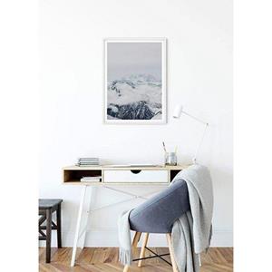 Komar Poster Mountains Clouds Hoogte: 40 cm