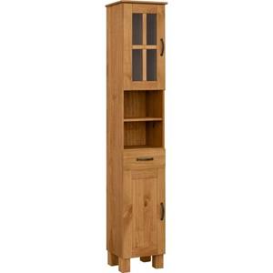 Home affaire Hochschrank "Rodby", FSC-zertifiziertes Massivholz, Breite 33 cm, Höhe 180 cm