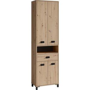 ByLIVING Hoge kast Wellness Hoogte 193 cm, breedte 54 cm, met veel bergruimte en open vak