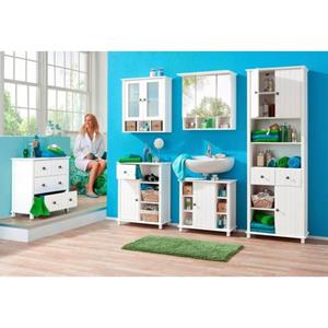 Home affaire Hochschrank "Vili", Breite 60 cm, 2 Schubkästen, 3 Türen