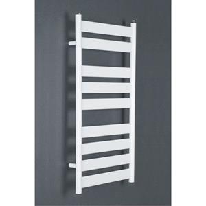 Zehnder Zeta handdoekradiator - 120x50cm - 480W - wit (RAL9016) zet-120-050