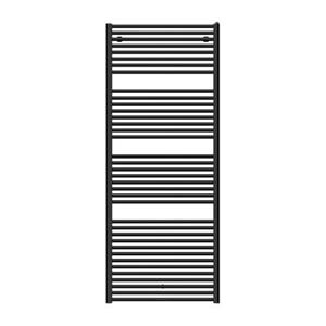 Nemo Spring Toronto handdoekradiator - 185x75cm - 1262 watt - mat zwart ECE075BK1VM06NNN01