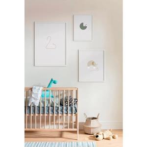 Komar Poster Baby Hello World Hoogte: 40 cm