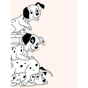 Komar Poster 101 dalmatiër Playing Hoogte: 70 cm