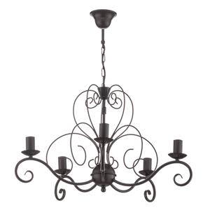 Euluna Kroonluchter Mauro, 5-lamps