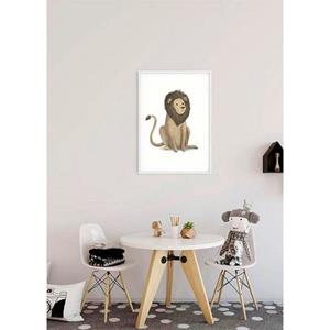 Komar Poster Cute animal Lion Hoogte: 50 cm