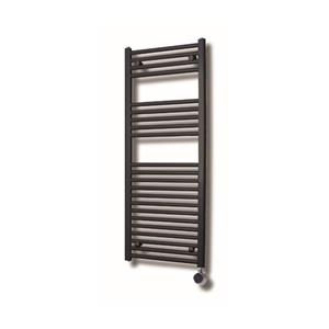 Sanicare Elektrische Design Radiator  Plug En Play Thermostaat Chroom (Alle Maten Beschikbaar)