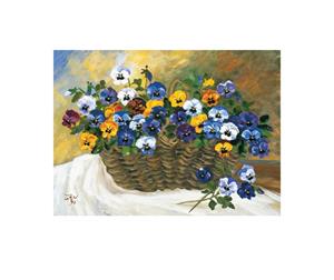 PGM Ute von der Wehl - Bunt gemischt Kunstdruk 50x42cm