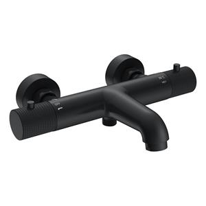 Boss & wessing Badmengkraan Thermostatisch  James Hartafstand 15 cm Mat Zwart