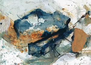 PGM Heinz Göbel - Schwebender Fels Kunstdruk 70x50cm