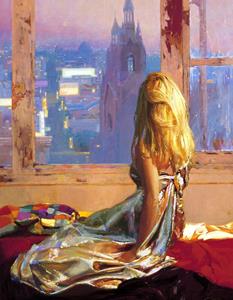 PGM Zhaoming Wu - Twinkling City Kunstdruk 70x90cm
