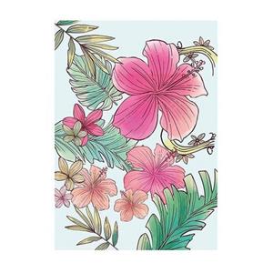 Komar Poster Ariel Flowers Hoogte: 70 cm