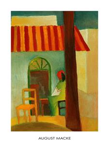 PGM August Macke - Caffe Turco Kunstdruk 60x80cm