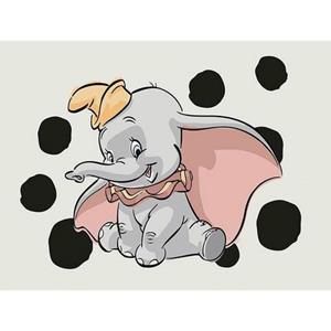 Komar Poster Dumbo stippen Landscape Hoogte: 30 cm