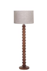 Giga Meubel Vloerlamp Alice Walnoot Hout 55cm - 