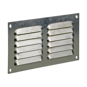Renson Schoepenrooster 200x100mm Zilver