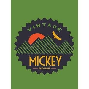 Komar Poster Mickey Mouse Vintage Hoogte: 70 cm