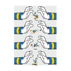 Komar Poster Donald Duck Hands Hoogte: 50 cm