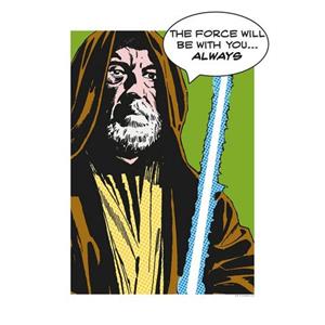 Komar Poster Star Wars Classic stripverhaal aandeel Obi Wan