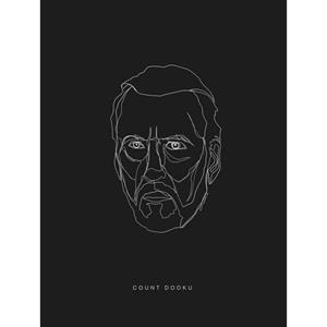 Komar Poster Star Wars Lines dark Side Dooku