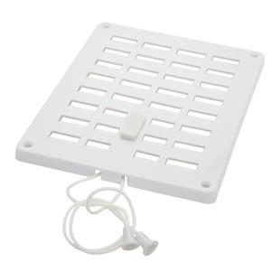 Baseline Schuifrooster 20x25cm Kunststof Wit